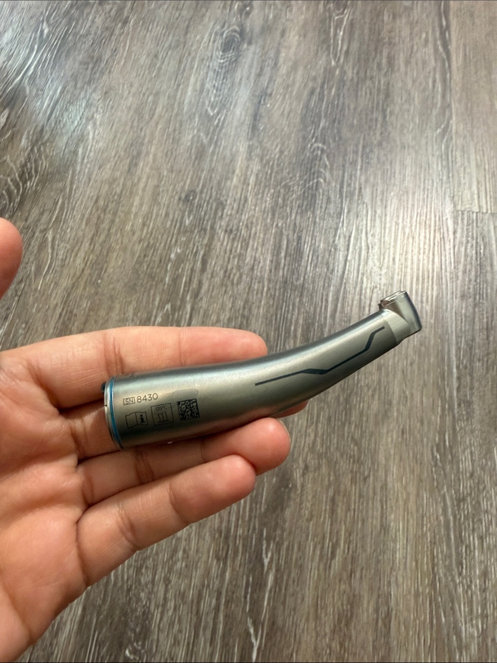 Midwest E Plus 1:1 Low Speed Fiber-Optic Electric Contra Angle Handpiece